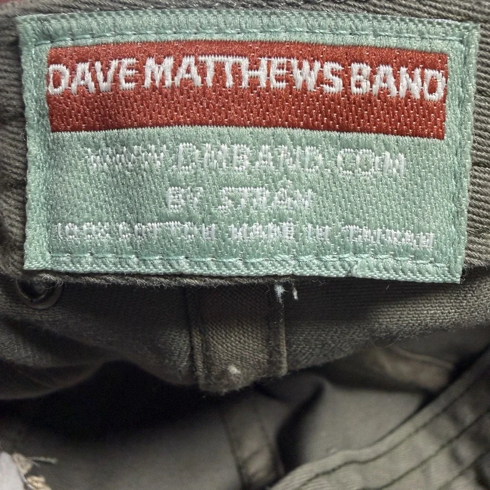 Vintage Dave Matthews Band Strapback Hat Authentic 1999 Band Merch Rare - Picture 6 of 10